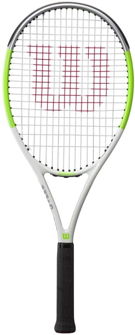 Ракетка для большого тенниса Wilson Blade Feel Team 103 str WR054810 серо-зеленая 2