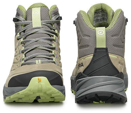 Треккинговые ботинки SCARPA бежевый, зеленый