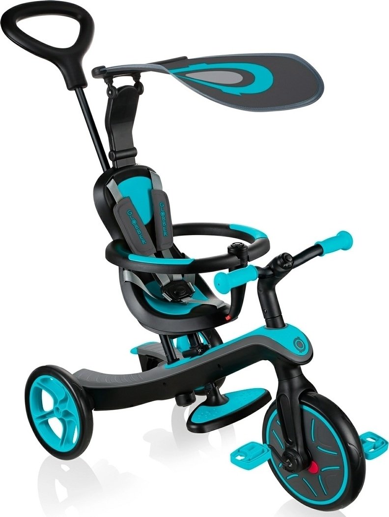Трёхколёсный велосипед Globber Trike Explorer голубой купить,NaN