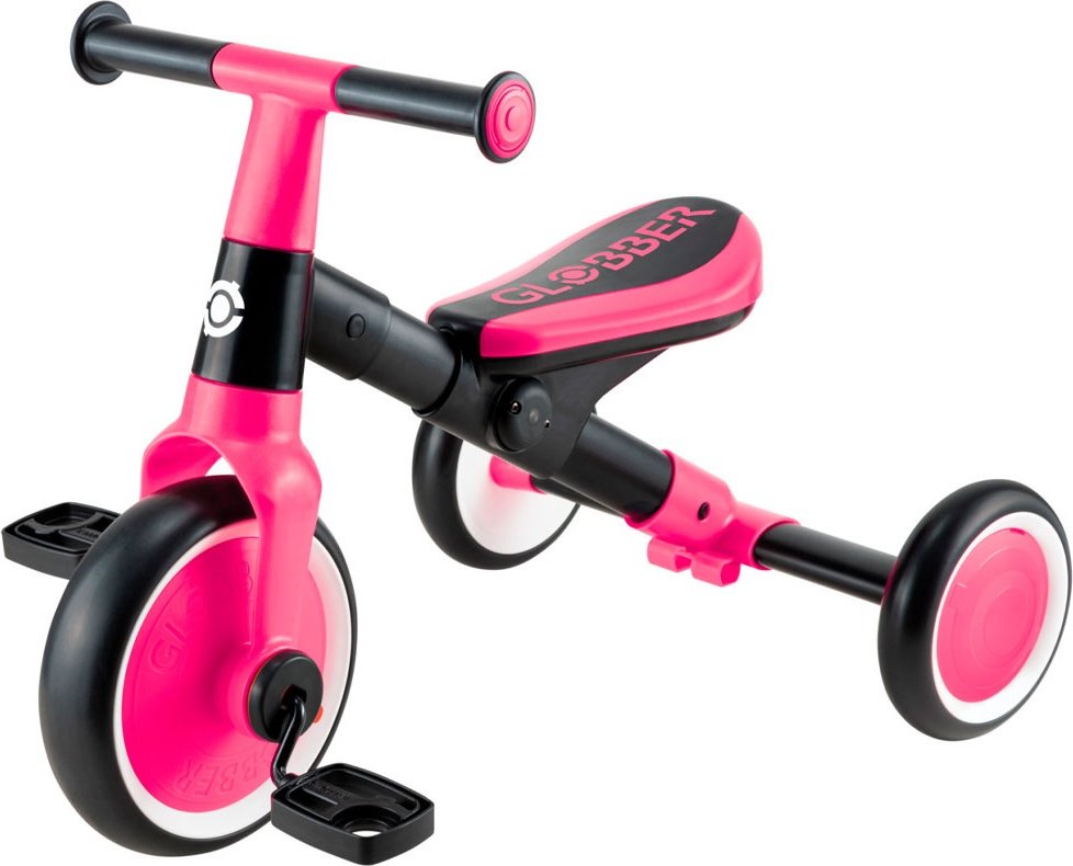 Трёхколёсный велосипед Globber 735-110 розовый купить,NaN