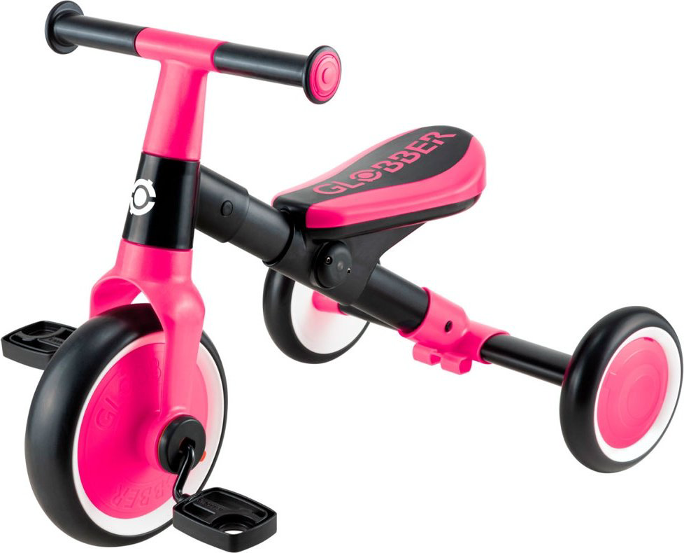 Трёхколёсный велосипед Globber 735-110 розовый купить,NaN
