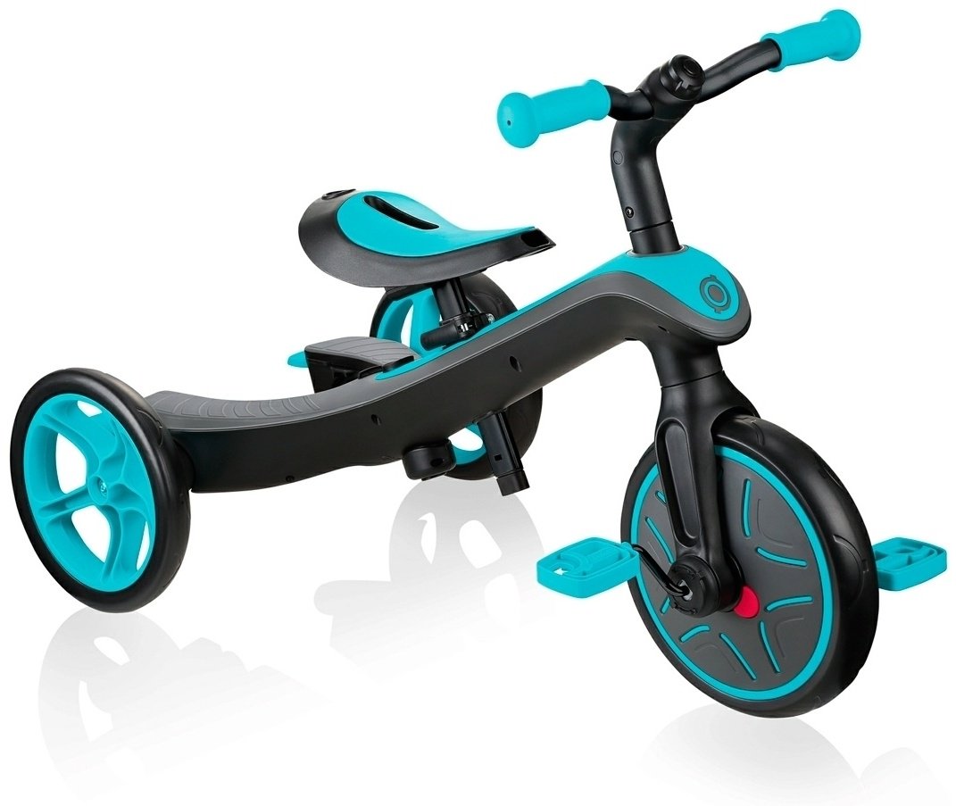 Трёхколёсный велосипед Globber Trike Explorer голубой купить,NaN