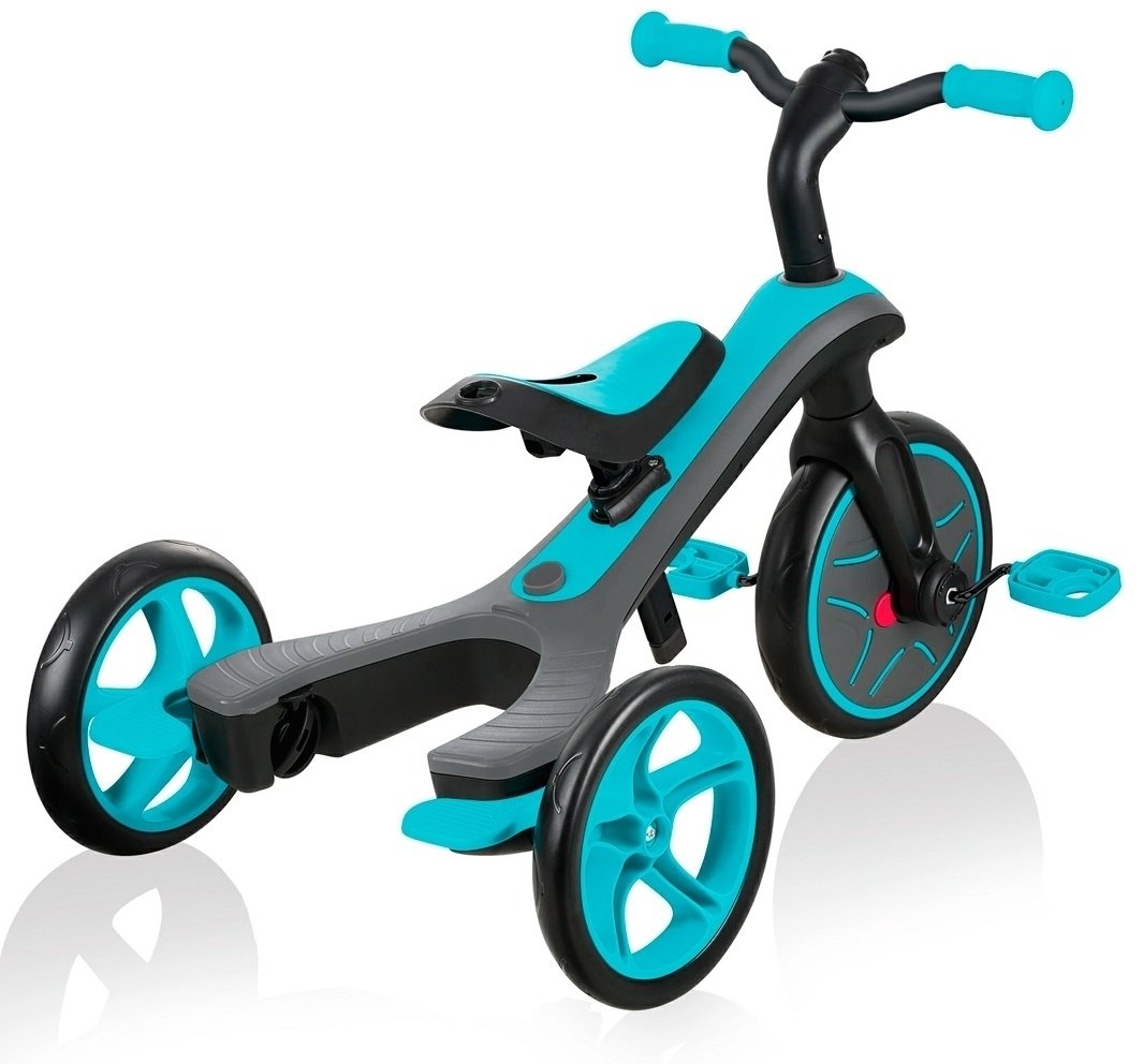 Трёхколёсный велосипед Globber Trike Explorer голубой купить,NaN