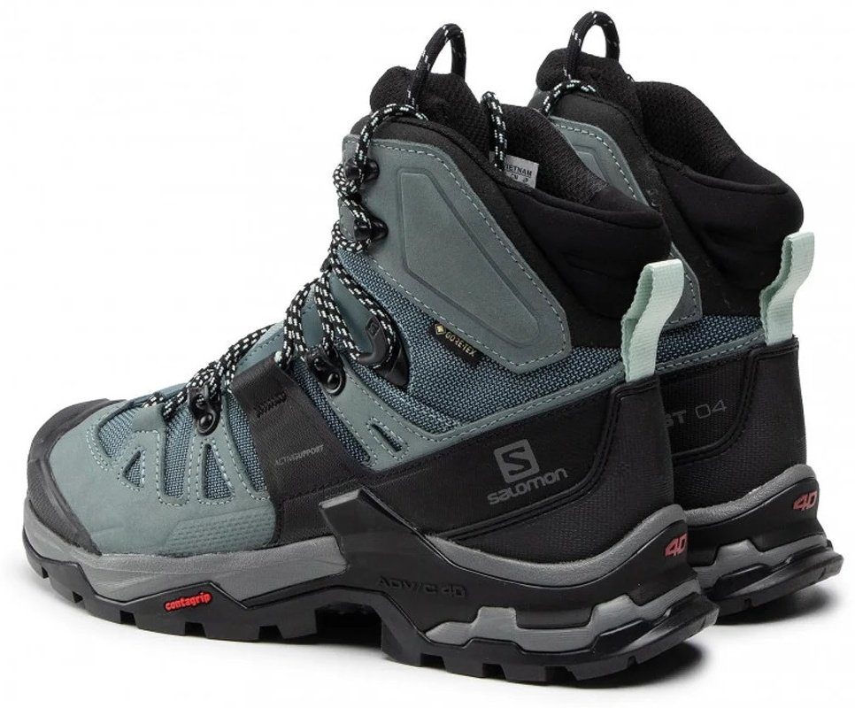 Треккинговые ботинки Salomon бирюзовый купить,139900
