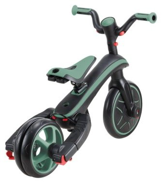 Трёхколёсный велосипед Globber Trike Explorer 4 in 1/732-104-2/one size, olive зеленый купить,NaN