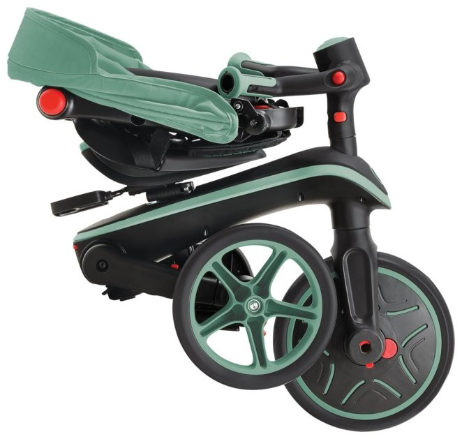 Трёхколёсный велосипед Globber Trike Explorer 4 in 1/732-104-2/one size, olive зеленый купить,NaN