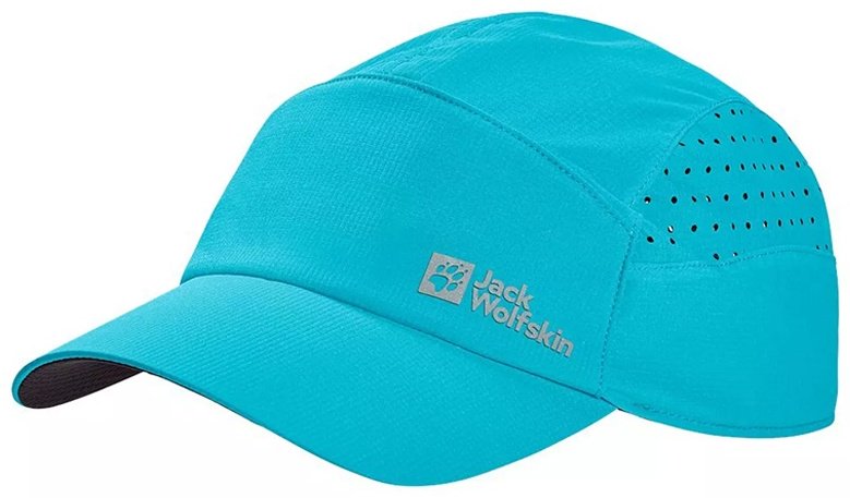 Кепка Jack Wolfskin размер универсальный, голубой, синий купить,NaN