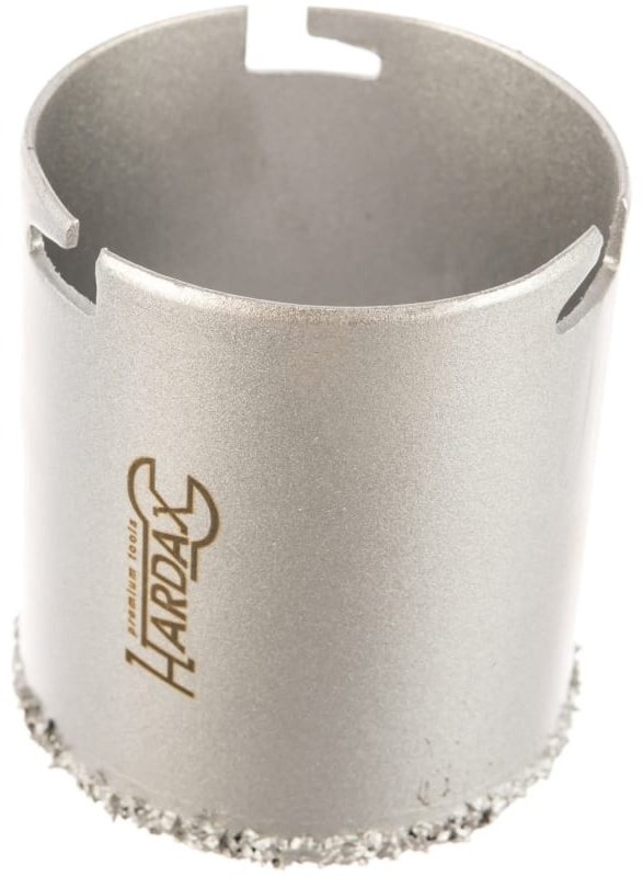 Коронка HARDAX 36-8-063 алмазная D 63 мм L 55 мм, 1 шт