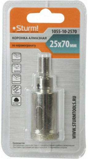 Коронка Sturm 1055-10-2570 1 шт