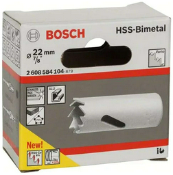 Коронка Bosch 2608584104 биметаллическая D 22 мм L 44 мм, 1 шт