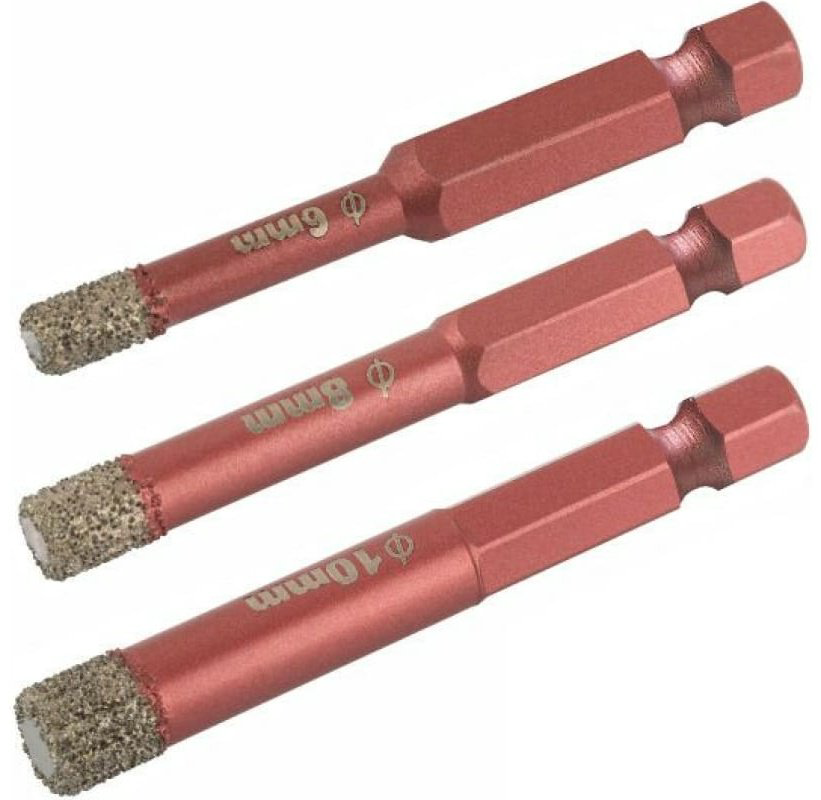 Коронка Набор коронок алмазных 6/8/10х67мм CUTOP Special 3шт. 70-852