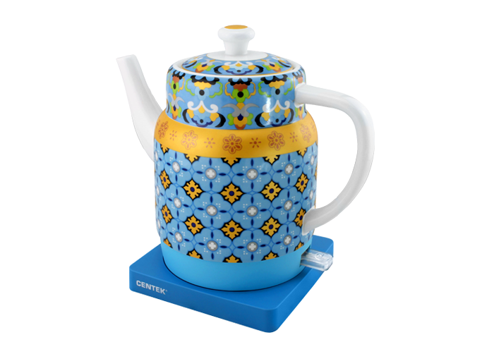 Чайник Centek CT-0066 голубой купить,NaN