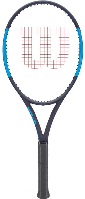 Ракетка для большого тенниса Wilson Ultra 100L V2.0 unstr WR057110 черно-голубая 3