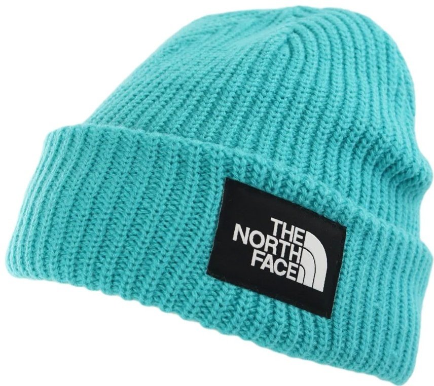 Шапка The North Face размер универсальный, бирюзовый купить,NaN