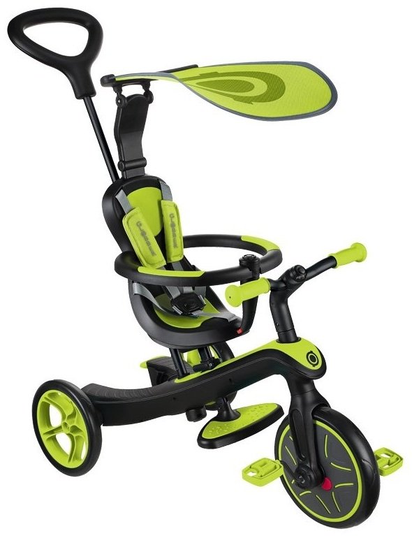 Трёхколёсный велосипед Globber Trike Explorer светло-зеленый купить,NaN