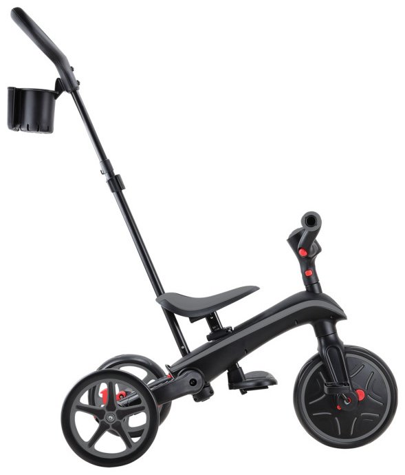 Трёхколёсный велосипед Globber Trike Explorer 4 in 1/732-120-2/one size, black grey черный, серый купить,NaN