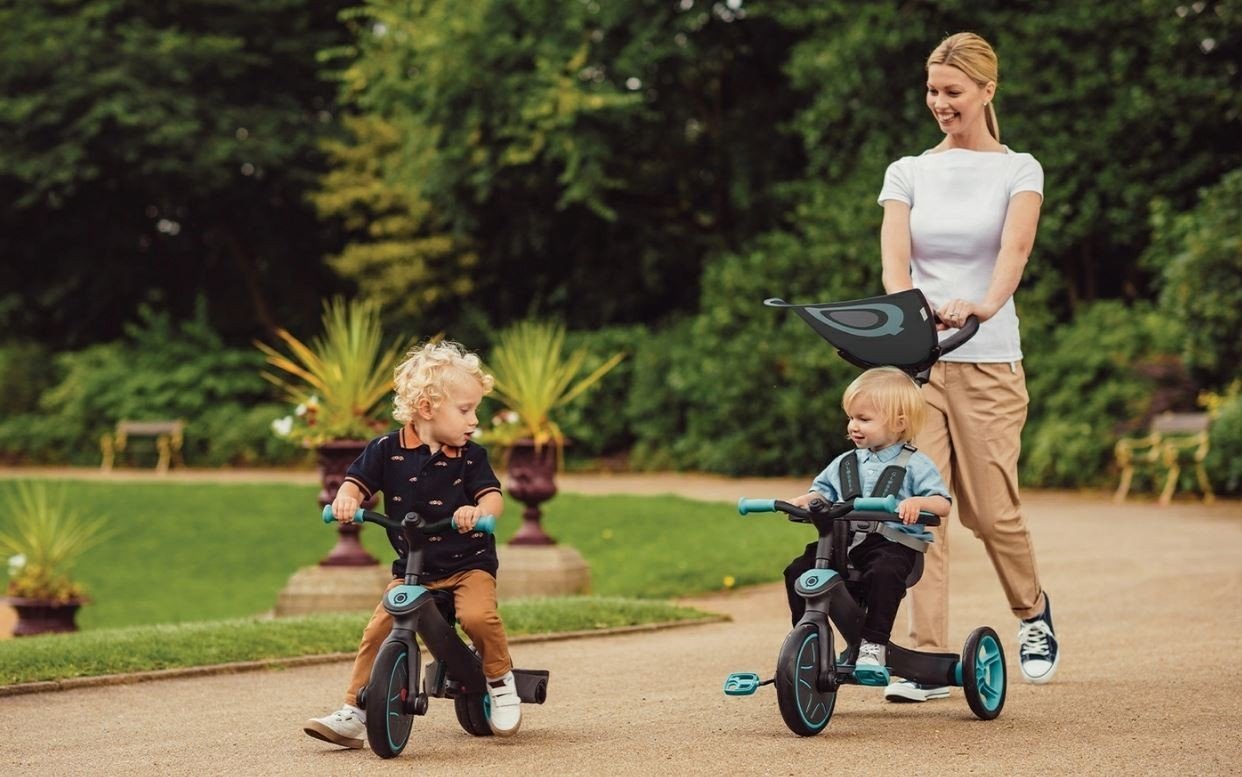 Трёхколёсный велосипед Globber Trike Explorer светло-зеленый купить,NaN