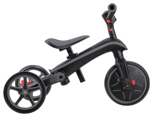 Трёхколёсный велосипед Globber Trike Explorer 4 in 1/732-120-2/one size, black grey черный, серый купить,NaN