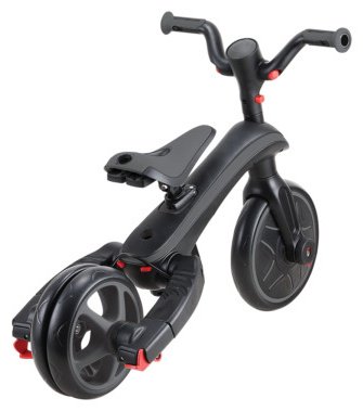 Трёхколёсный велосипед Globber Trike Explorer 4 in 1/732-120-2/one size, black grey черный, серый купить,NaN