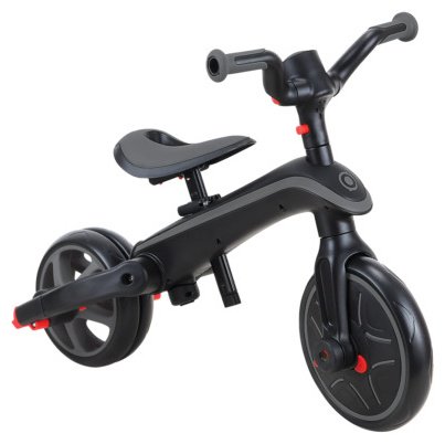 Трёхколёсный велосипед Globber Trike Explorer 4 in 1/732-120-2/one size, black grey черный, серый купить,NaN