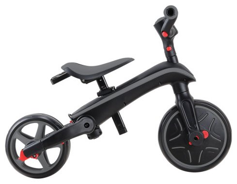 Трёхколёсный велосипед Globber Trike Explorer 4 in 1/732-120-2/one size, black grey черный, серый купить,NaN