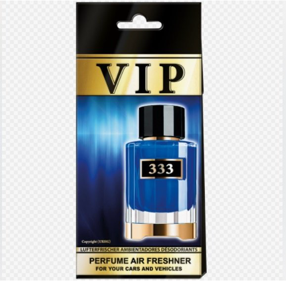 VIP ароматизатор картонный Carolina Herrera Saffron Lazuli Carolina Herrera Saffron Lazuli