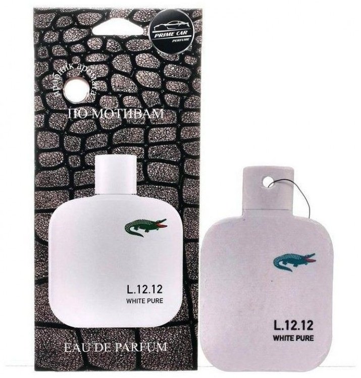 PRIME CAR ароматизатор картонный 176661a Lacoste 12 мл