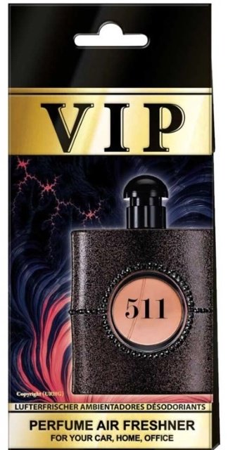 VIP ароматизатор картонный 511 Yves Saint Laurent Black Opium
