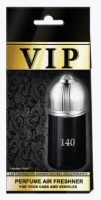 VIP ароматизатор картонный 140 Cartier de Pasha Edition Noire