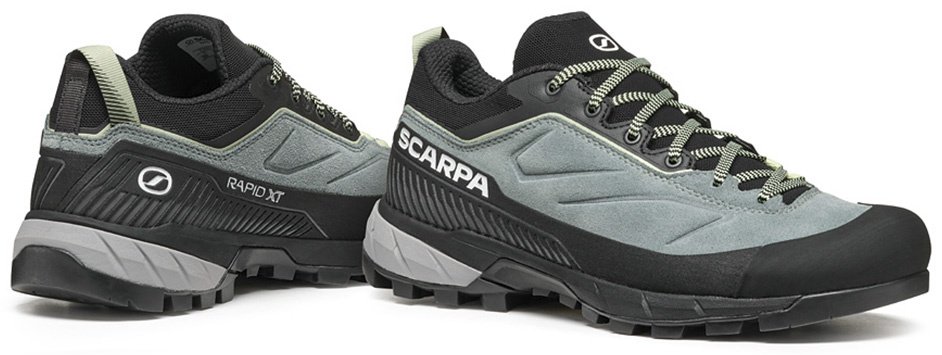 Треккинговые кроссовки SCARPA бирюзовый, серый, черный
