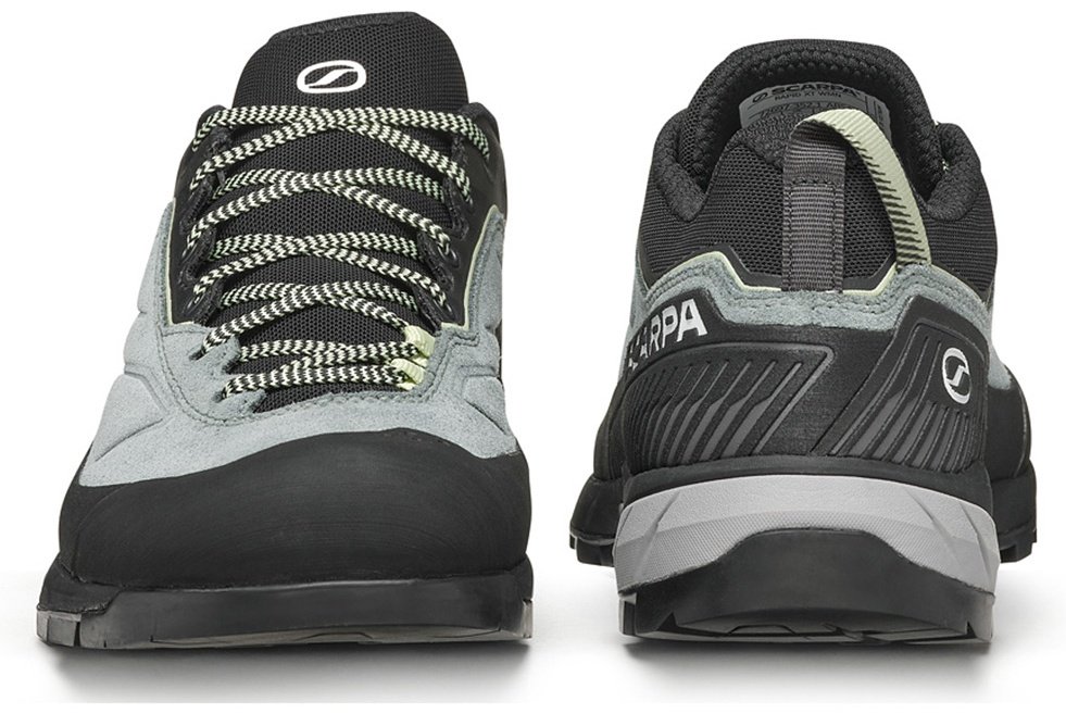 Треккинговые кроссовки SCARPA бирюзовый, серый, черный