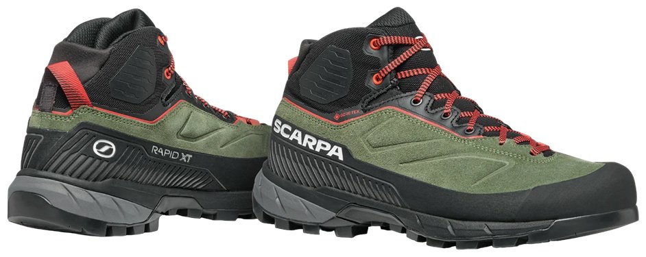 Треккинговые ботинки SCARPA зеленый