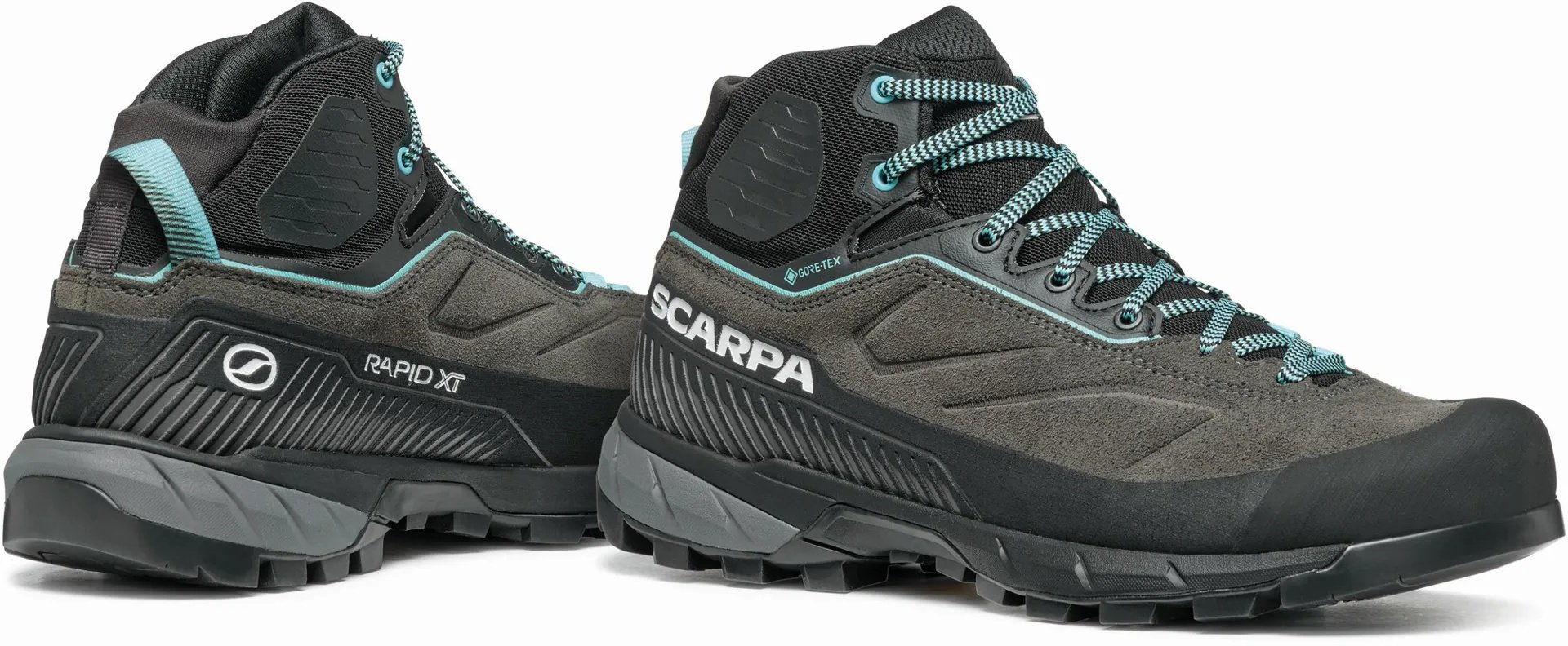 Треккинговые ботинки SCARPA серый, черный