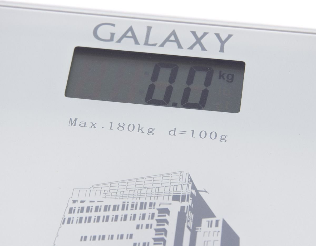 Весы напольные Galaxy GL 4803 белые купить,0