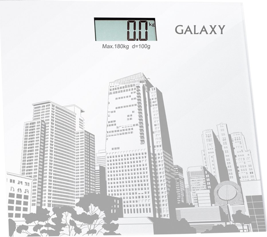 Весы напольные Galaxy GL 4803 белые купить,0