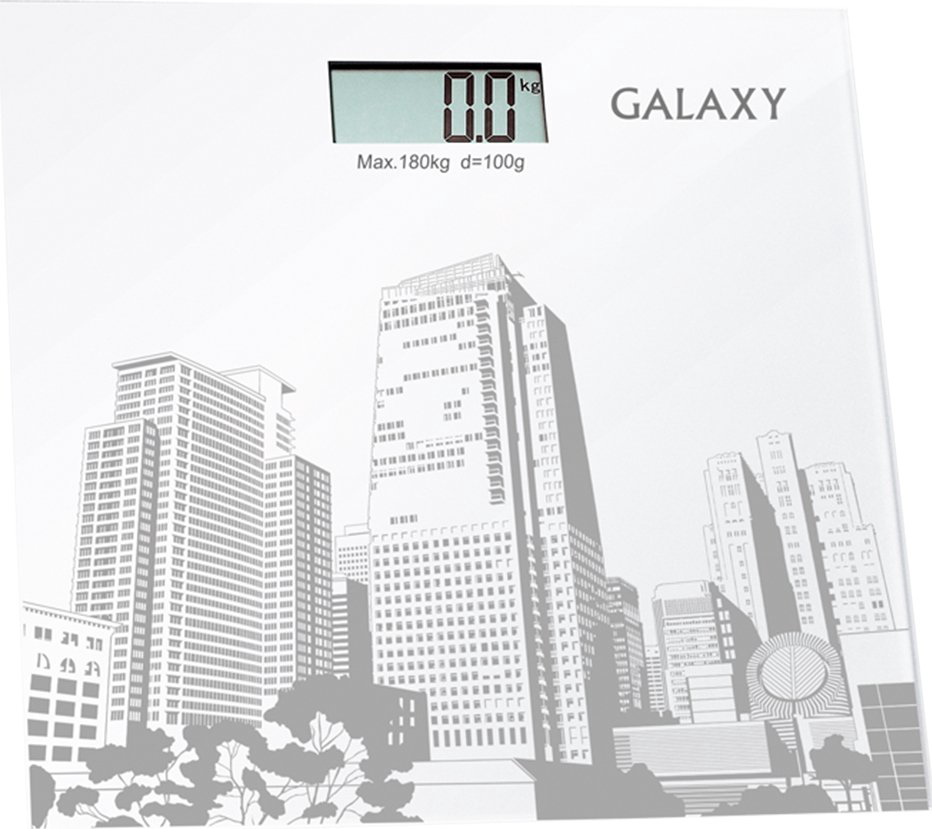 Весы напольные Galaxy GL 4803 белые купить,7890
