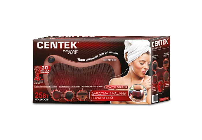 Электромассажёр Centek CT-2197 бронзовый - ForteMarket Электромассажёр Centek CT-2197 бронзовый купить,0