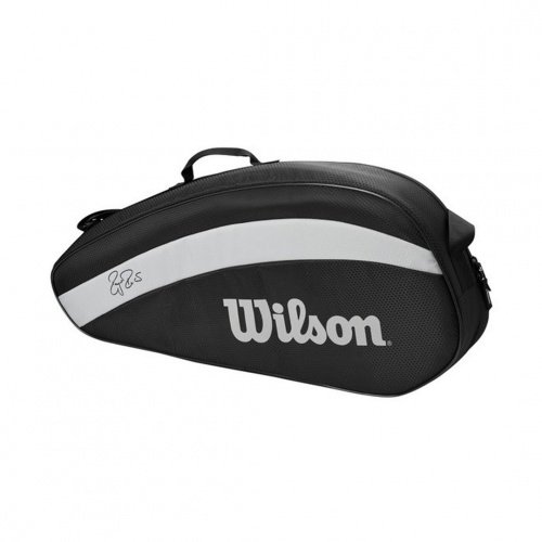 Сумка Wilson RF Team WR8005801001 черно-белая купить,NaN