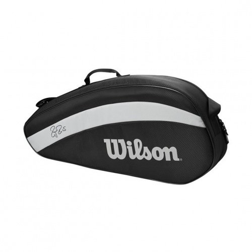 Сумка Wilson RF Team WR8005801001 черно-белая купить,NaN