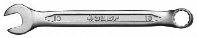 ЗУБР ключ комбинированный 10 мм 27087-10, 1 шт купить,950