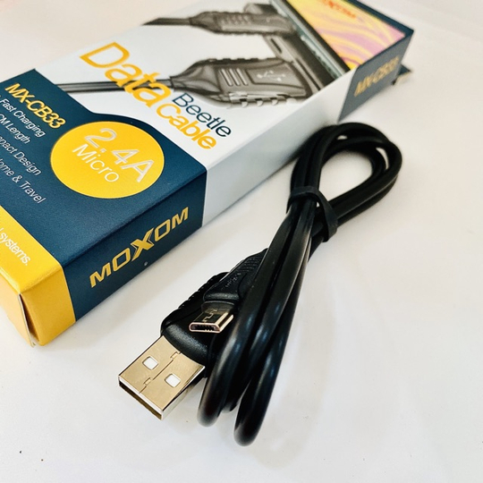 Кабель Moxom MX-CB33 USB Type-C черный  купить,NaN