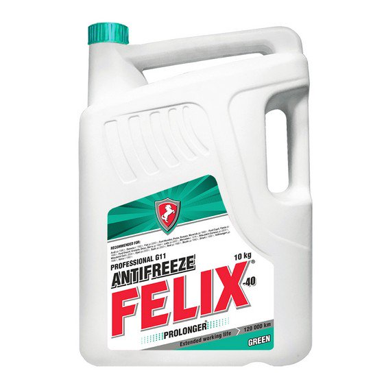 Антифриз Felix Prolonger G11 зеленый 10кг