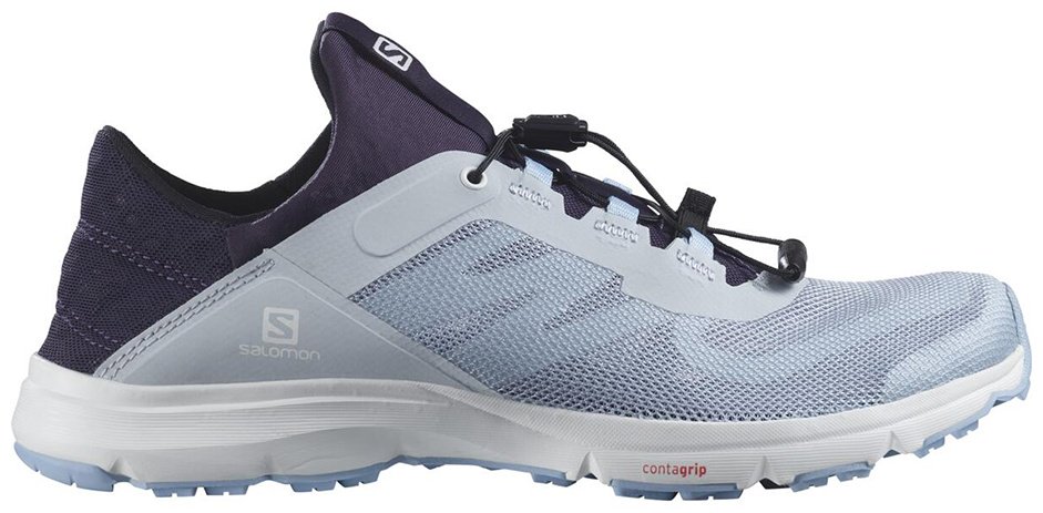 Треккинговые кроссовки Salomon blue 34.5 купить,NaN