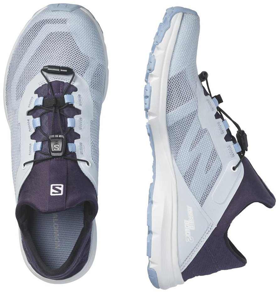 Треккинговые кроссовки Salomon blue 34.5 купить,NaN