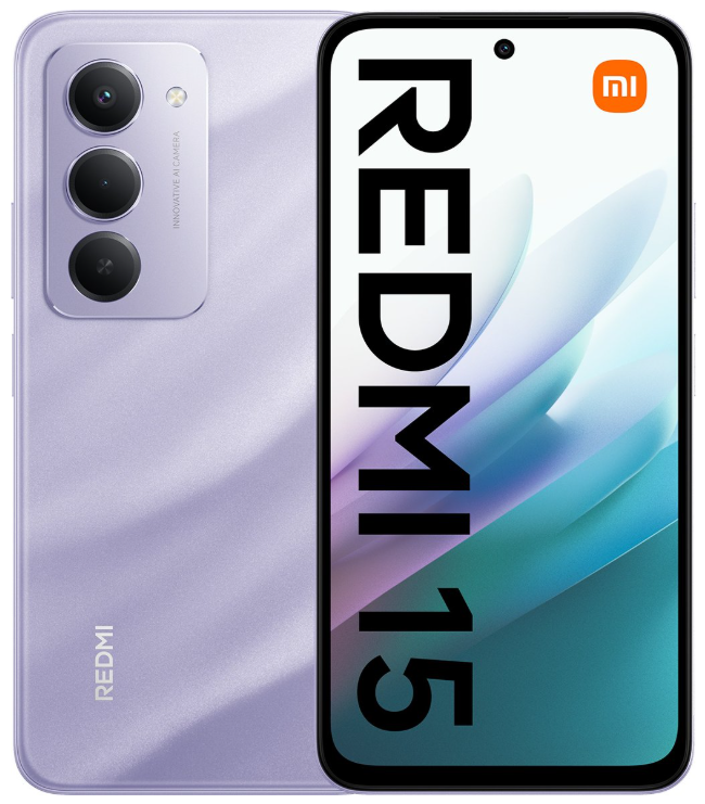 Смартфон Xiaomi Redmi 15 4G 6/128GB Sandy Purple купить,118000