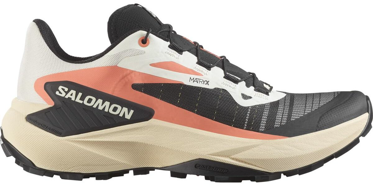 Треккинговые кроссовки Salomon бежевый, черный купить,89900