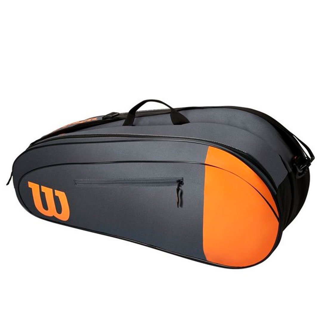 Сумка Wilson Team WR8009801001 серо-оранжевая купить,NaN