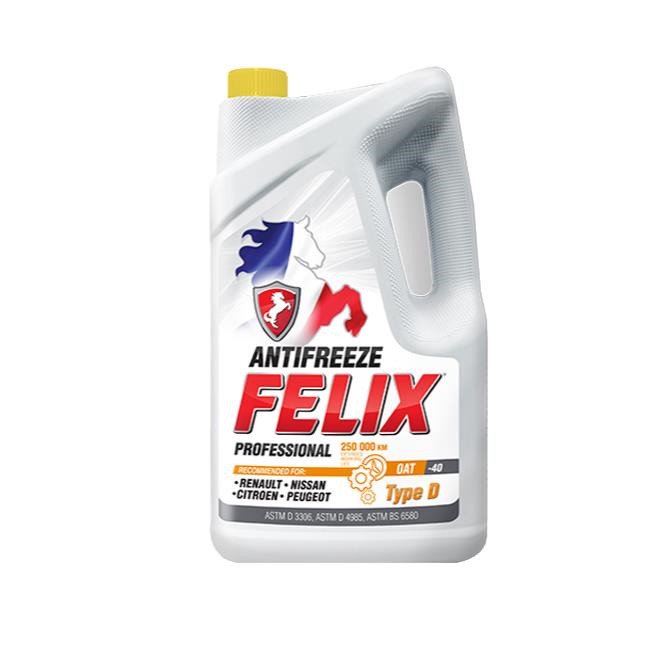 Антифриз Felix TYPE D  желтый 5кг купить,NaN
