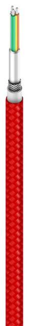 Кабель Xiaomi Mi Braided USB Type-C 1m красный купить,NaN