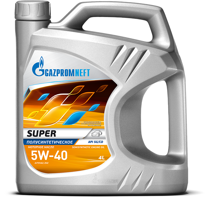 Моторное масло Gazpromneft Super 5W-40 4л купить,NaN
